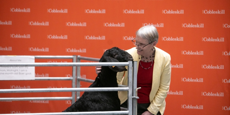 Senator May at the Rural Resources Fair