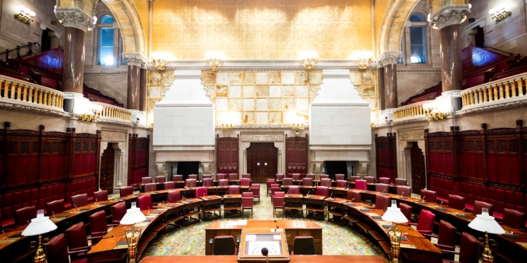 Photo Image of the New York State Senate Chamber