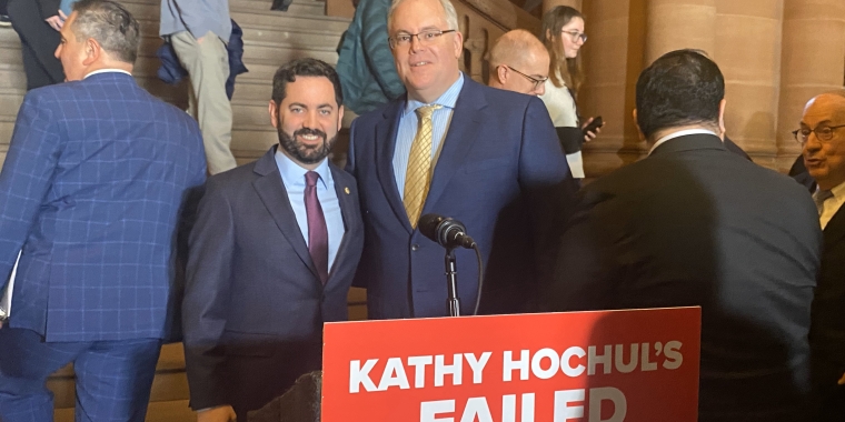 Senator Stec with Congressman Mike Lawler