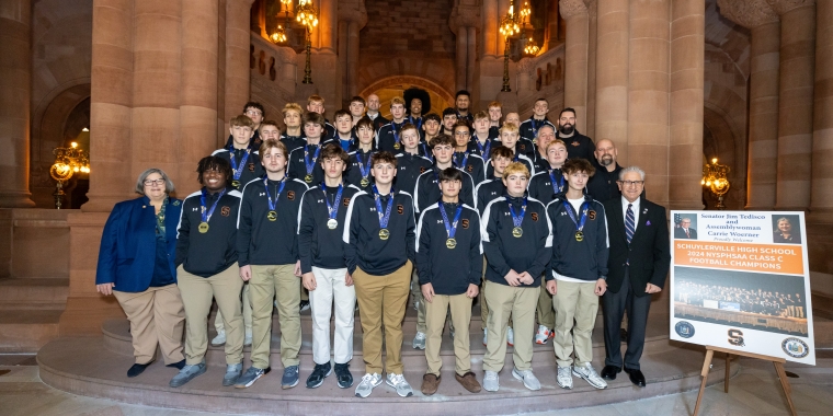 NYS Class C Champion Schuylerville High School Football Team