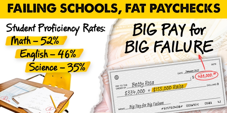 Failing Schools, Fat Paycheck