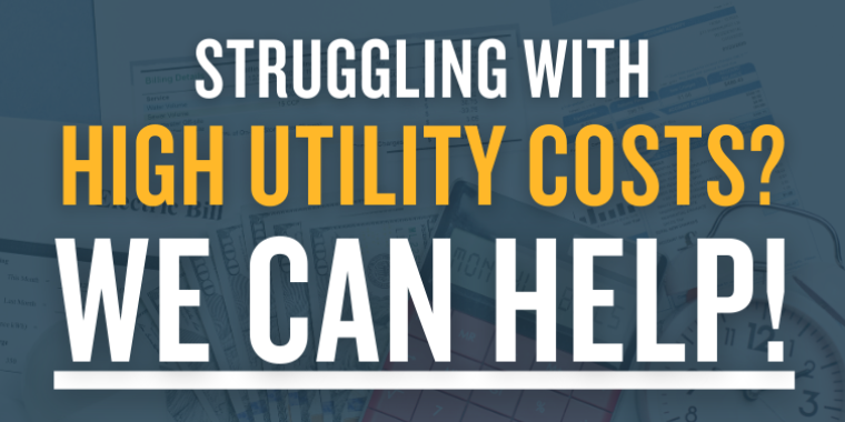 High Utility Costs Banner