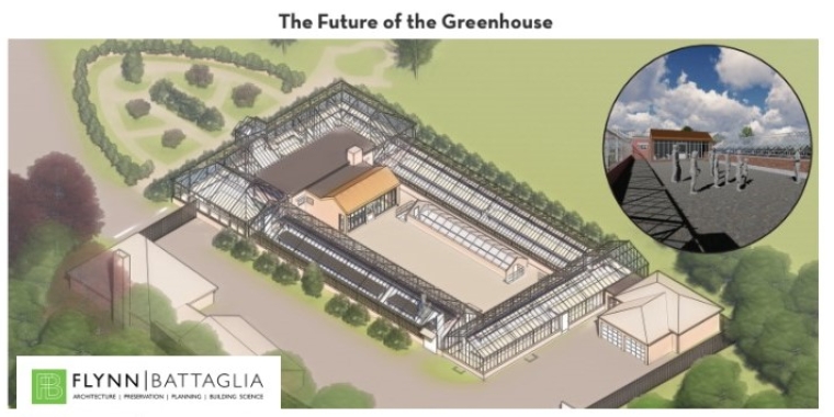 MLK Park Greenhouse Rendering