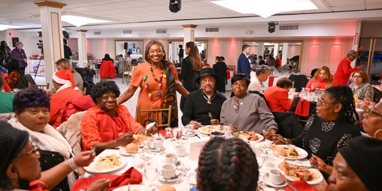 Majority Leader Andrea Stewart-Cousins’ Angel Project, an annual holiday gift drive for grandparents serving as primary caregivers for their grandchildren, brought festive cheer to a record 207 families this holiday season.