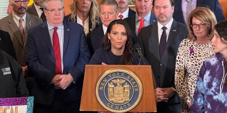 Albany press conference