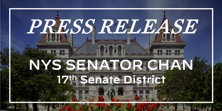 Senator Chan Press Release