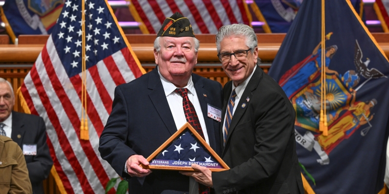 Statewide honor Village of Waterford Mayor Bert Mahoney Statewide honor Village of Waterford Mayor Bert Mahoney