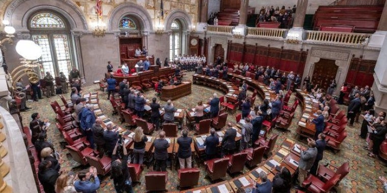West Point Cadets on the Senate Floor.