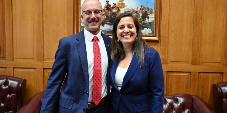 Elise Stefanik and Senator Walczyk