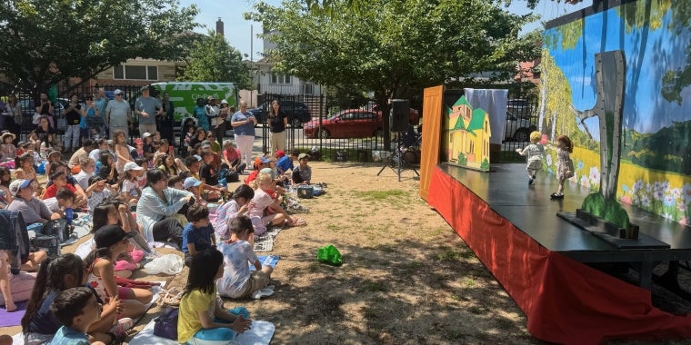 The show was enjoyed by all. The show was enjoyed by all.