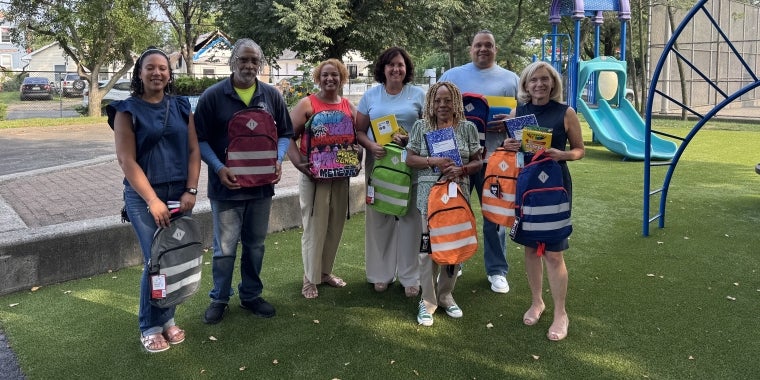 Senator Canzoneri-Fitzpatrick and Green Acres Mall Support Local Families with Backpack Donations Senator Canzoneri-Fitzpatrick and Green Acres Mall Support Local Families with Backpack Donations