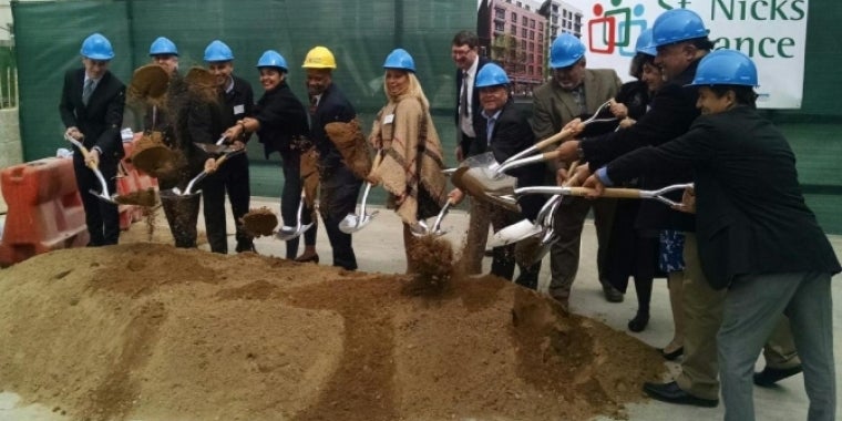 Senator Dilan, St. Nicks and Local Officials Break Ground on Affordable Housing in North Brooklyn North Brooklyn Affordable Housing Breaking Ground