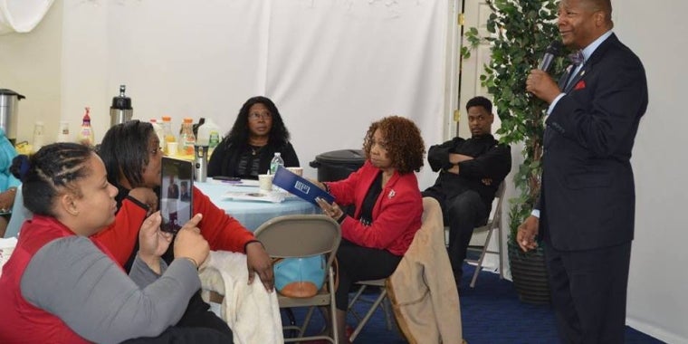 Senator Sanders speaks about the important contributions of women to society.