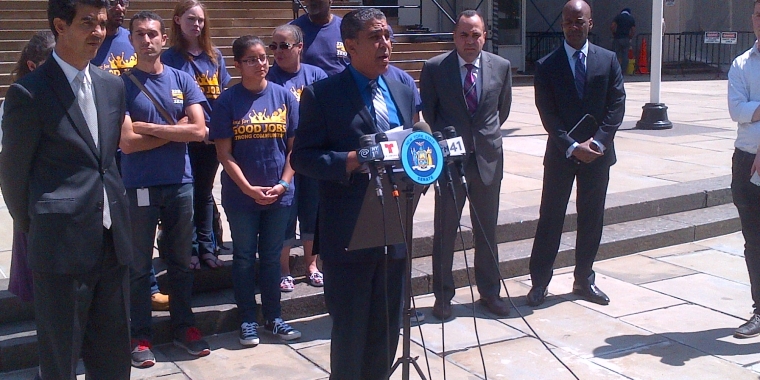 Senator Espaillat Sworn into Office By Chief Judge Jonathan