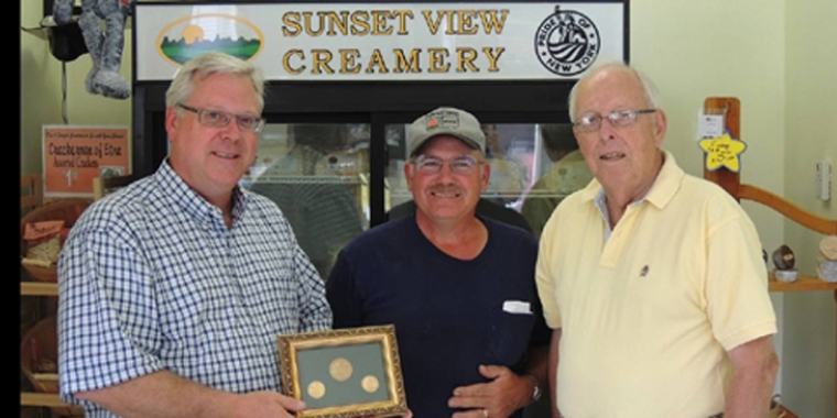 A visit to Sunset View Creamery.