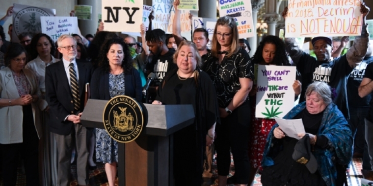 Press Conference on Marijuana Legalization