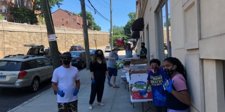 Team Biaggi stands with Kingsbridge residents