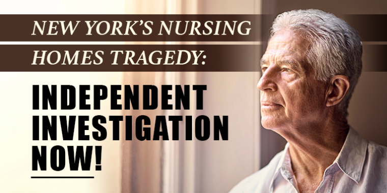 Senator O'Mara renews call for continued investigations into the COVID-19 impact on nursing homes and the Cuomo administration's response.
