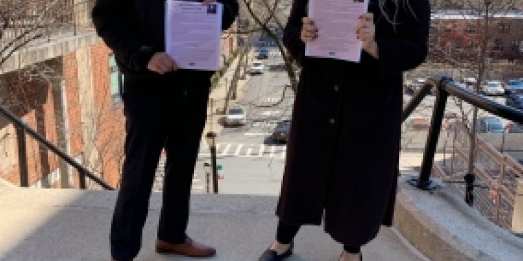 Team Biaggi canvassing!