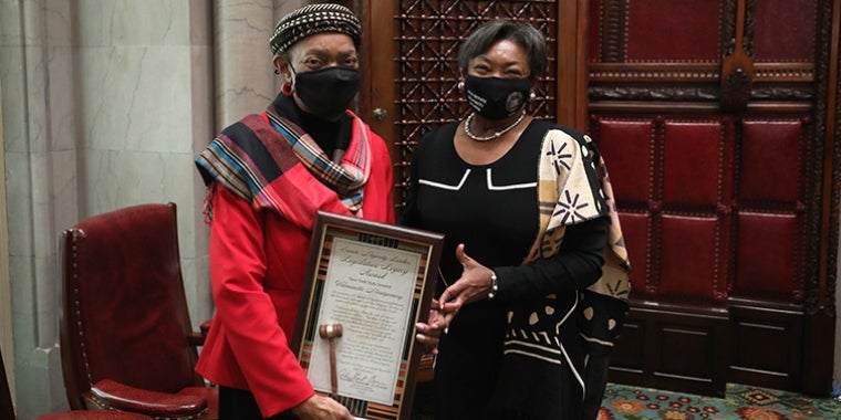 Photo Courtesy of NYS Senate Media Services Legislative Legacy Award