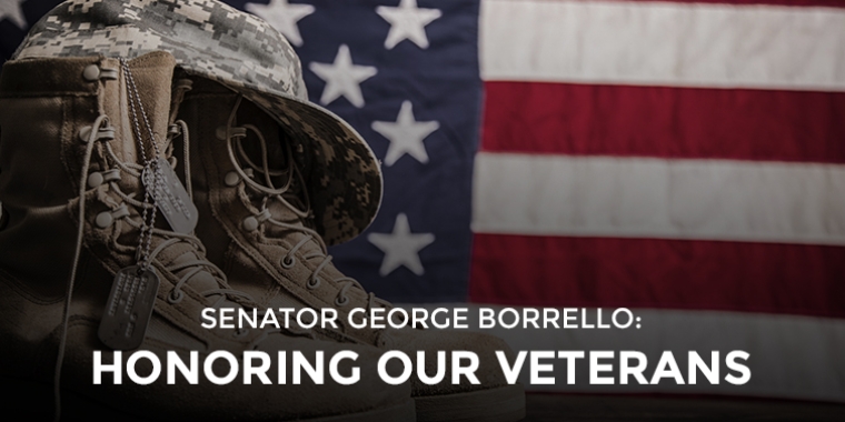 SENATOR GEORGE BORRELLO: Honoring our Veterans