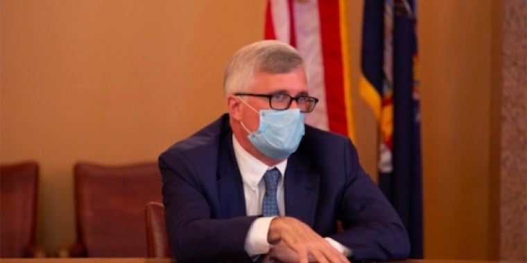 Senator Kavanagh in Albany