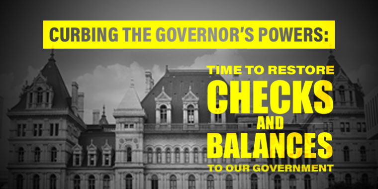 Curbing the Governor's Powers