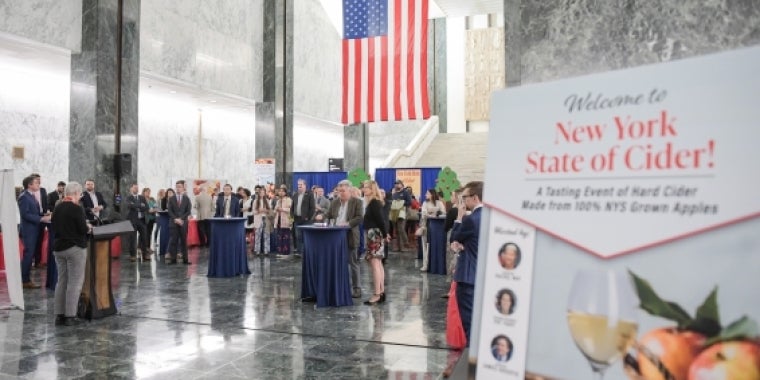Senator May Invites New York Cideries to Albany Senator May Invites New York Cideries to Albany