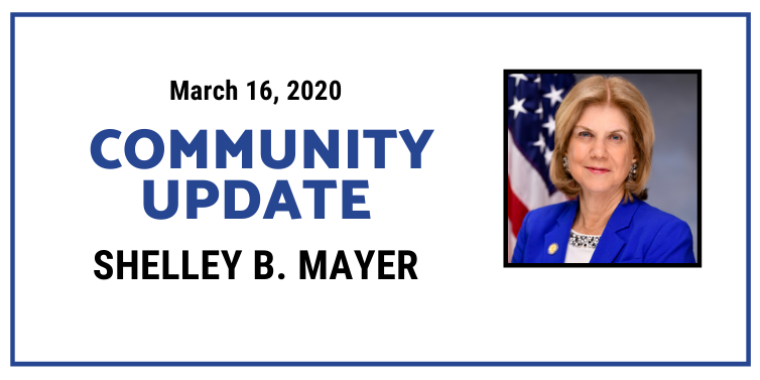 Community Update, March 16 2020 