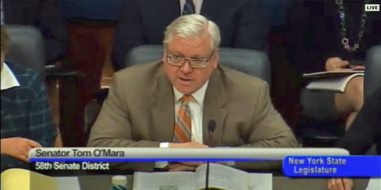 “The state enacted the local property tax cap in 2011 with a promise to localities and school districts to roll back one of the nation’s heaviest burdens of unfunded state mandates. That promise has not been kept and we still have a lot of work to do to lift the existing burden off the backs of local governments and local property taxpayers,” said Senator O’Mara. “The state enacted the local property tax cap in 2011 with a promise to localities and school districts to roll back one of the nation’s heaviest burdens of unfunded state mandates. That promise has not been kept and we still have a lot of work to do to lift the existing burden off the backs of local governments and local property taxpayers,” said Senator O’Mara.