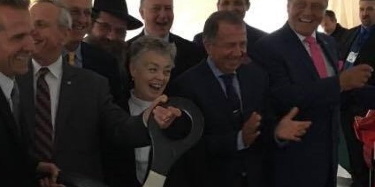 Among those pictured with Senator Bonacic are (L-R), Dr. Gerard Galarneau (CRMC CEO); Darrell Supak (Chairman of the Greater Hudson Valley Health System Board of Directors); Dr. James Oxley (Greater Hudson Valley Health System Medical Group President); William Rieber (Town of Thompson Supervisor); Charles Degliomini (Executive Vice President of Government Affairs and Corporate Communications); and Joshua Potosek (Sullivan County Manager).