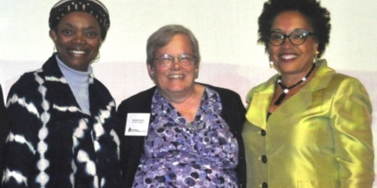 Senator Montgomery, Deb Howard and Bernelle Grier at IMPACCT's Annual Awards Reception