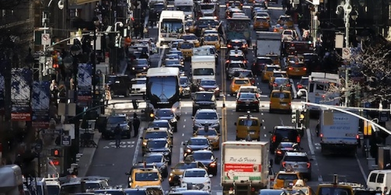 Traffic on 42nd Street