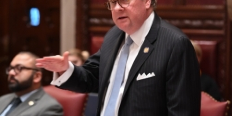 Senator Harckham Speaking