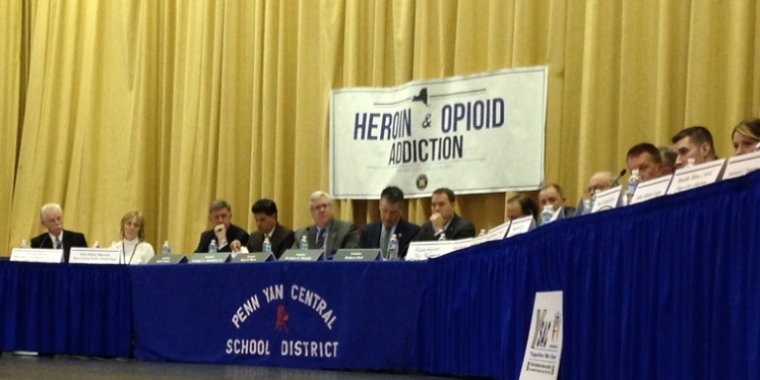 "I agree that we can’t arrest our way out of this crisis, but we shouldn’t hesitate to throw the book at the pushers and suppliers of deadly drugs,” said Senator O’Mara, a member of the Senate Task Force on Heroin and Opioid Addiction.