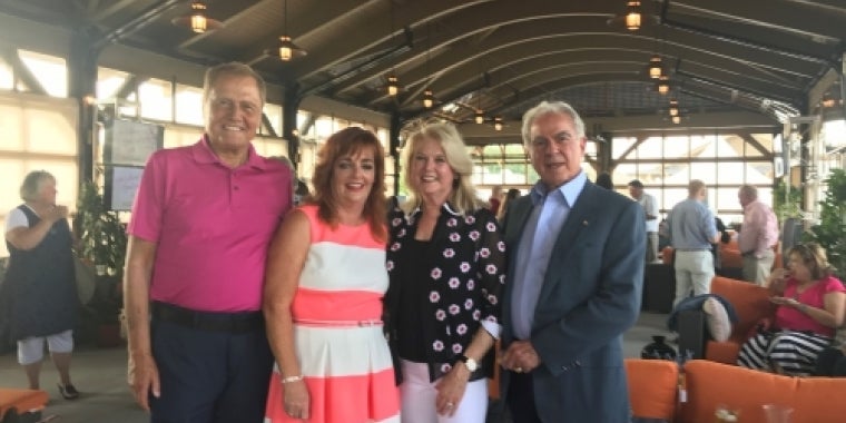 Pictured at last evening’s Sullivan Renaissance Awards are (L-R), Senator Bonacic, Orange County Clerk Annie Rabbitt, Sandra Gerry, and Alan Gerry.