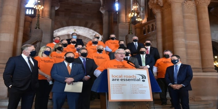 “Local roads are essential. This year’s state budget includes critical steps and increased funding to move forward on this priority. State investment in our local transportation infrastructure is vital to the post-COVID future of local communities, economies, environments, governments, and taxpayers," Senator O'Mara and Assemblyman Palmesano said in a joint statement. “Local roads are essential. This year’s state budget includes critical steps and increased funding to move forward on this priority. State investment in our local transportation infrastructure is vital to the post-COVID future of local communities, economies, environments, governments, and taxpayers.