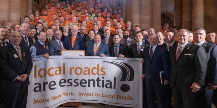 “We have long stood with New York’s county and town highway superintendents, and local leaders, in support of stronger state investment in our local transportation infrastructure," said Senator O'Mara and Assemblyman Palmesano.  “We have long stood with New York’s county and town highway superintendents, and local leaders, in support of stronger state investment in our local transportation infrastructure," said Senator O'Mara and Assemblyman Palmesano.