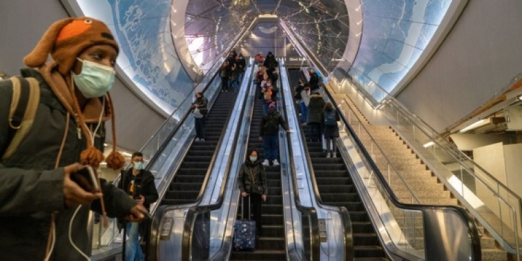 Entrance to Penn Station