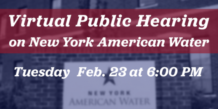 NYAW Public Hearing