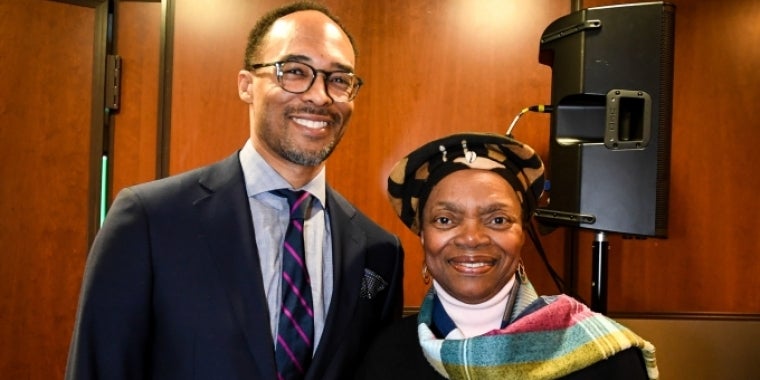 Senator Montgomery honors Dr. Robert Gore, 2018 CNN Hero