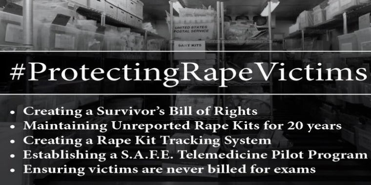 “This package of legislation builds on laws we have enacted in recent years to strengthen the rights of sexual assault survivors and to take additional steps to ensure that survivors have access to the counseling, treatment, and other protections they need,” said Senator O’Mara.