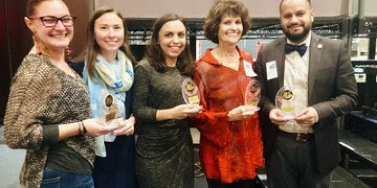 Serrano Receives Arts Award