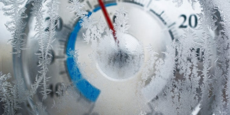 Temperatures are expected to plunge well below zero this weekend.