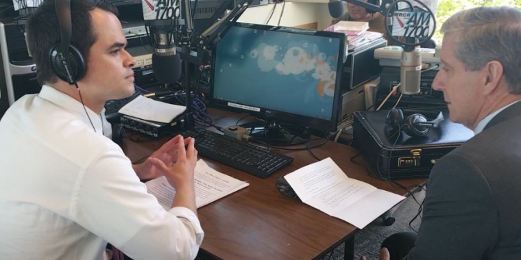 Senator Carlucci and DA Zugibe discuss medicaid fraud on the Senator's radio show, The Albany Report