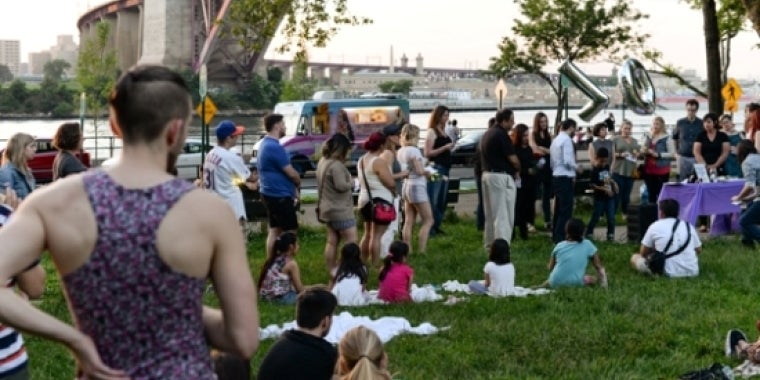 Astoria community reads off the names of the Orlando victims; PC: Ryan Krukowski
