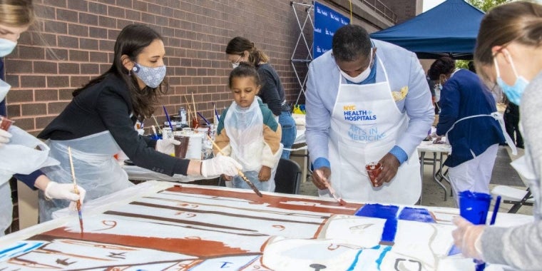Senator Salazar and Other Esteemed Local Elected Officials Collaborated on a Celebratory Mural