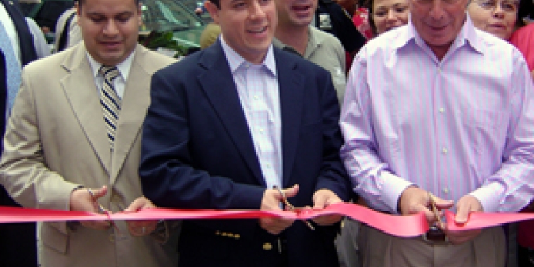 Greenmarket Ribbon cutting