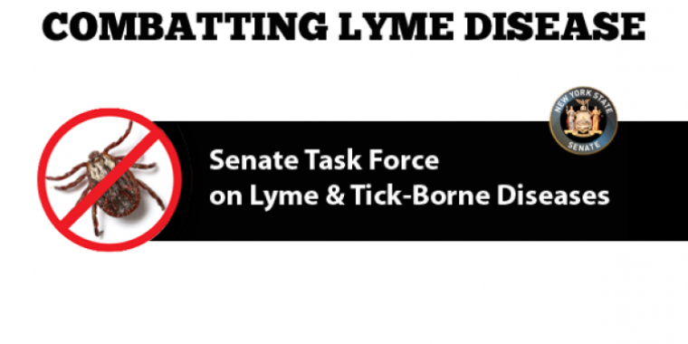 "Those who suffer from Lyme disease can endure years of frustration seeking effective diagnosis and treatment," said Senator O'Mara, a member of the Senate Task Force on Lyme and Tick-Borne Diseases.