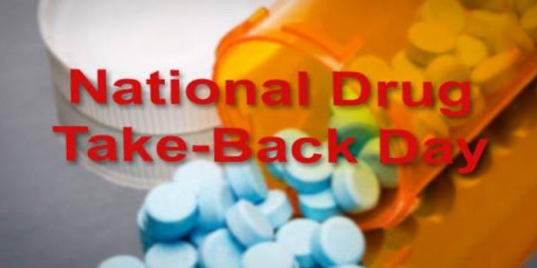 National Prescription Drug Take-Back Day, Saturday, April 30, 2016